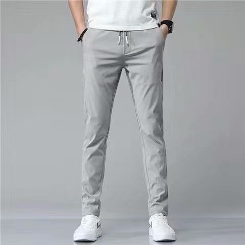 Men’s Straight Leg Sweats – Lightweight, Casual, Korean-Inspired Comfort