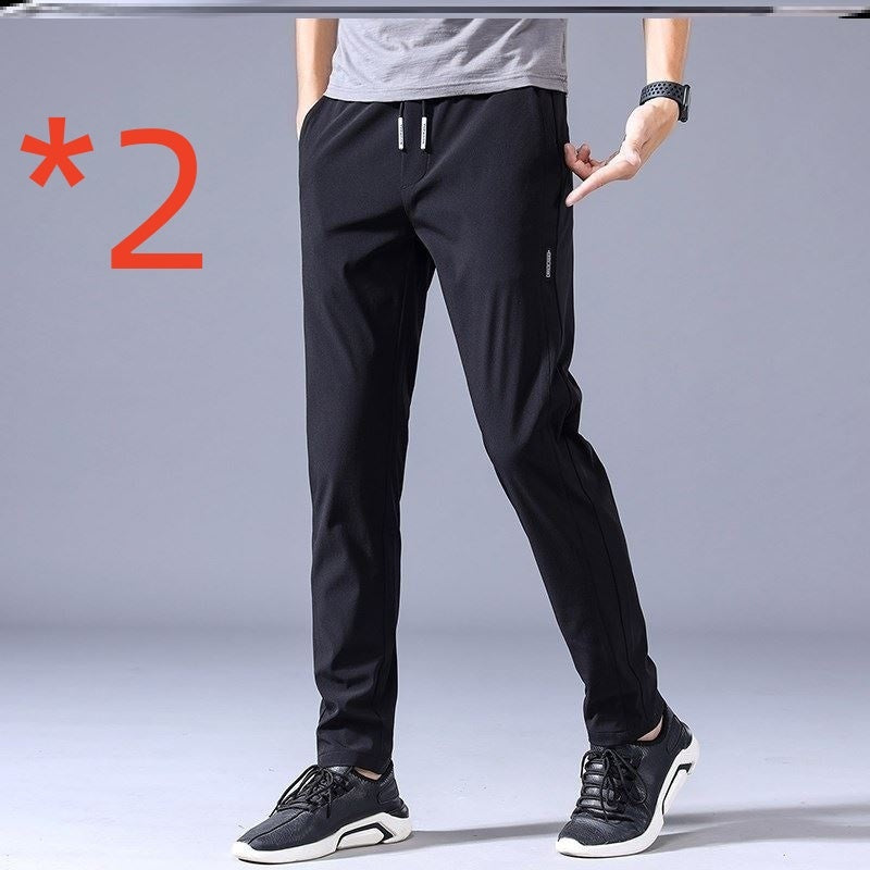 Men’s Straight Leg Sweats – Lightweight, Casual, Korean-Inspired Comfort