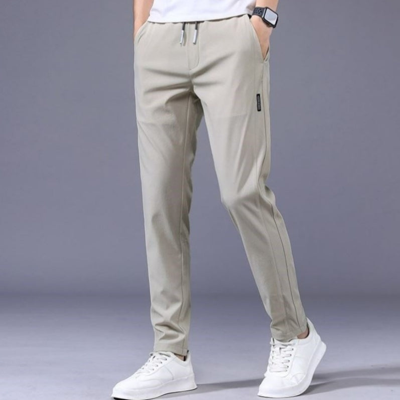 Men’s Straight Leg Sweats – Lightweight, Casual, Korean-Inspired Comfort