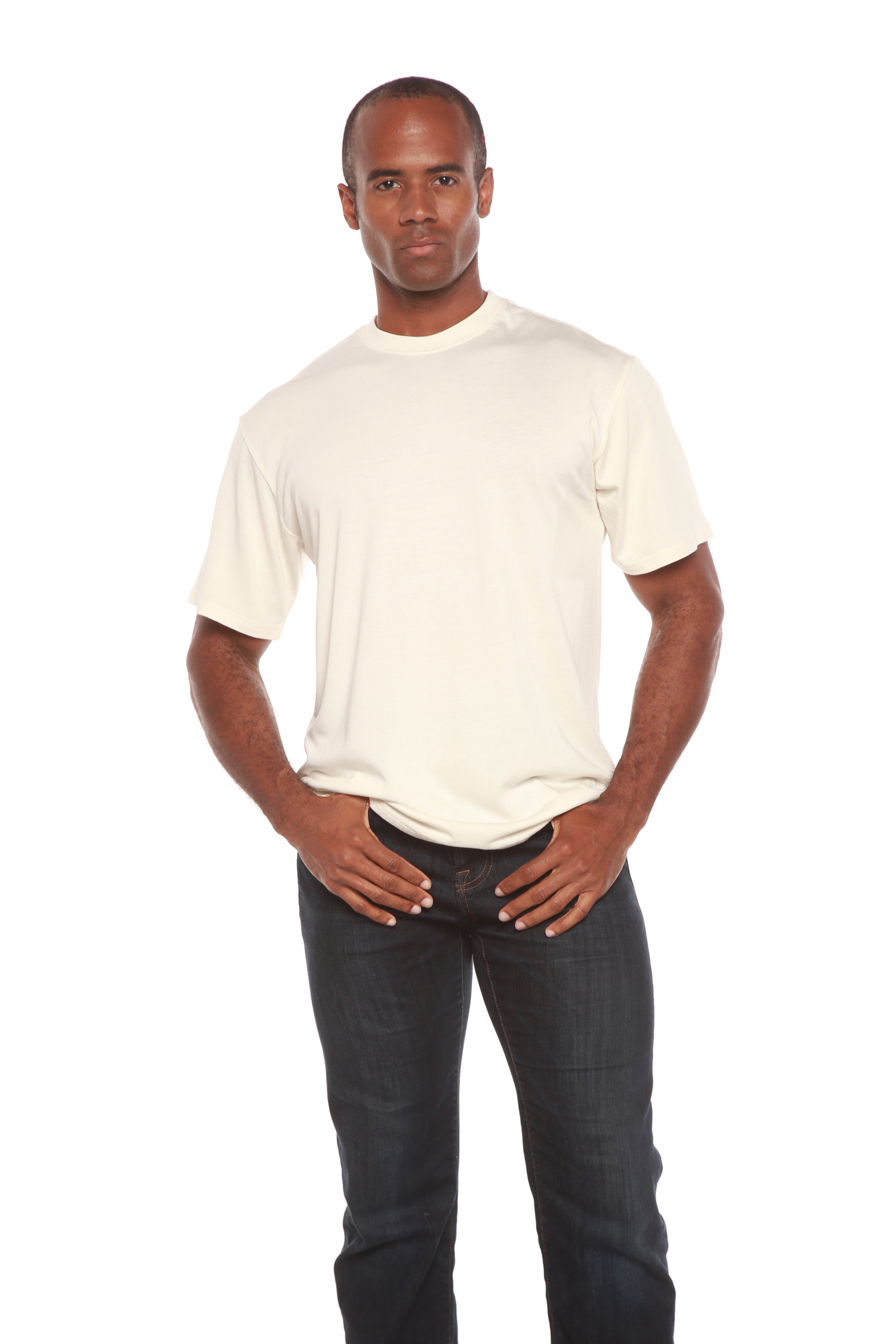 The Original Men's Bamboo Viscose/Organic Cotton Short Sleeve T-Shirt - Classic Cut
